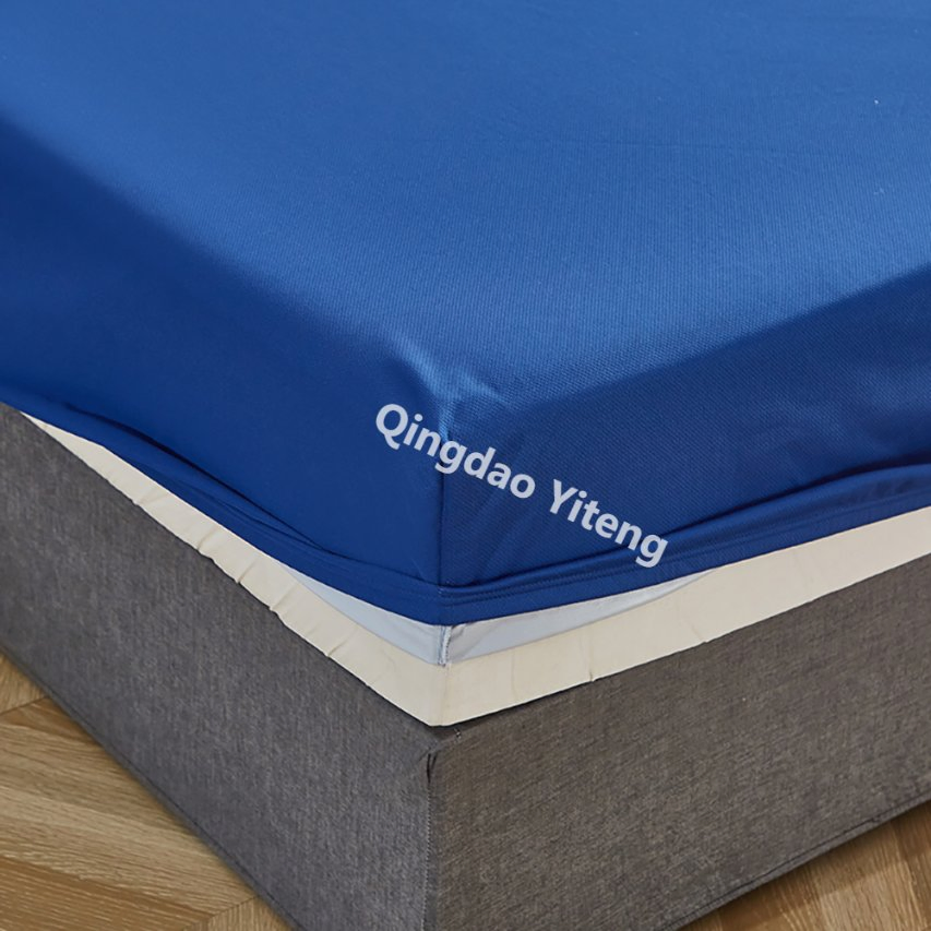 300tc 100% Organic Bamboo Sets Custom Fitted Flat Sheet for Home Wedding Hotel Use Super Soft Solid Pattern Queen Twin Size