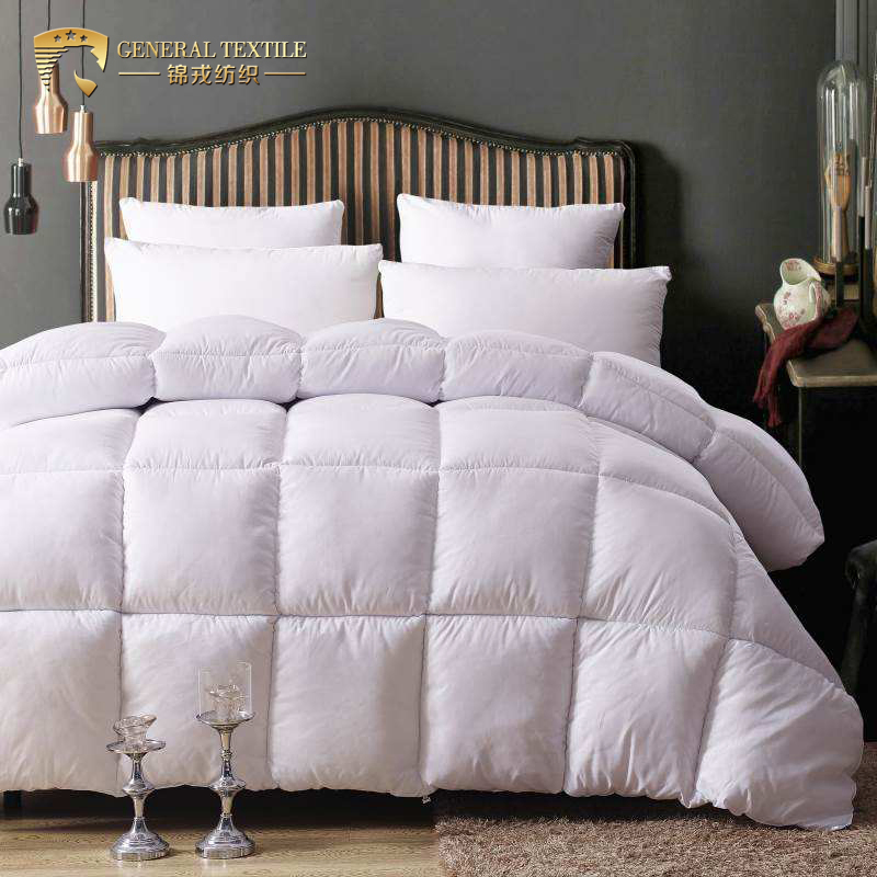 Hotel New Coming Top Quality Lightweight 80% White Duck Down Duvet (JRD563)