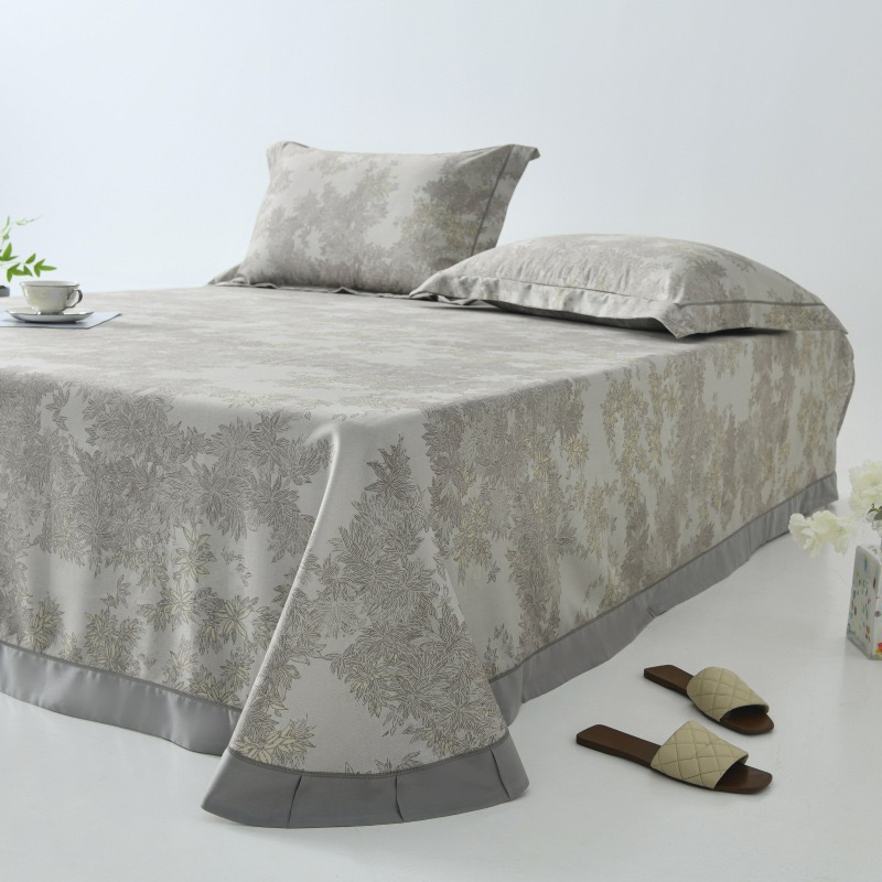 Lyocell Bamboo Fiber Cooling Mat 3 Pieces Set Washable Summer Bedding Set Queen King Size Bed Sheets