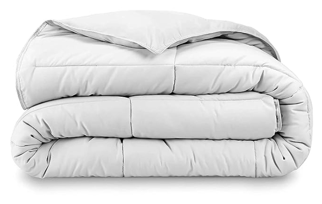 Down Alternative Filling Soft Quilted 90GSM Fabric All Weather Comforter