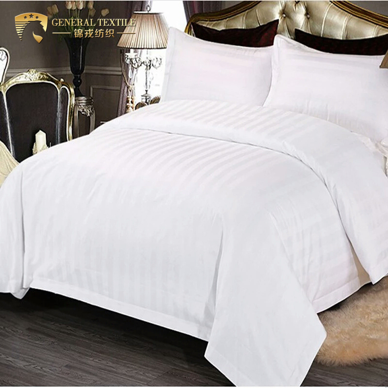 Factory Price Wholesale Stripe Bedding Hotel Collections (JRC271)
