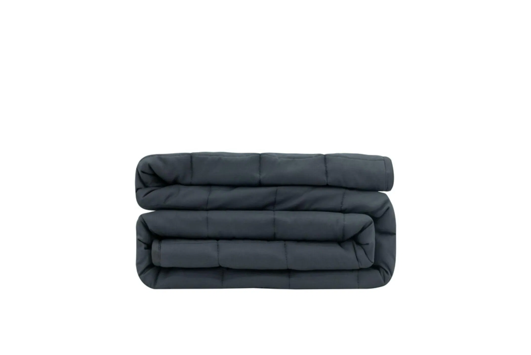 Gray Color Sleep Helping Cotton Gravity Weighted Blanket