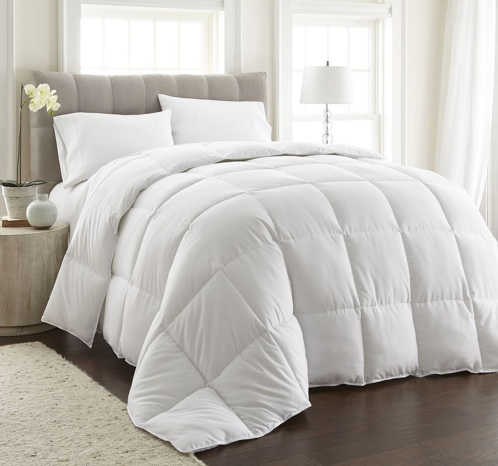 King Size Hotel Luxury 200GSM 80% White Duck Down Duvet