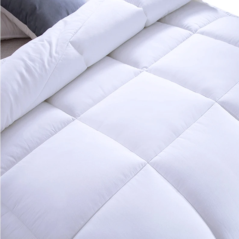 Cotton Microfiber Filling Quilts Set Hotel Quilt Down Proof Alternative Bed Duvet