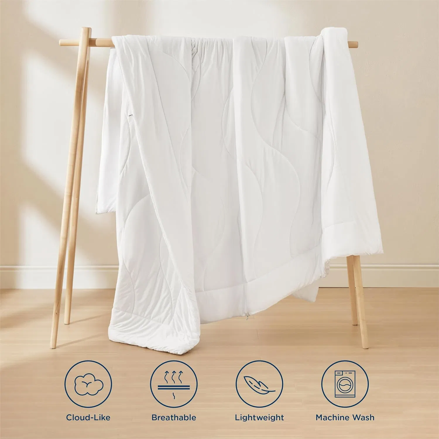 Lightweight Summer Down Alternative Comforter Duvet Insert King Polyester Comforter