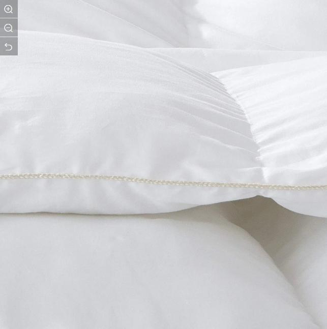 Luxury Hotel / Home Bedding White Washed RDS Goose / Duck Feather Down Duvet