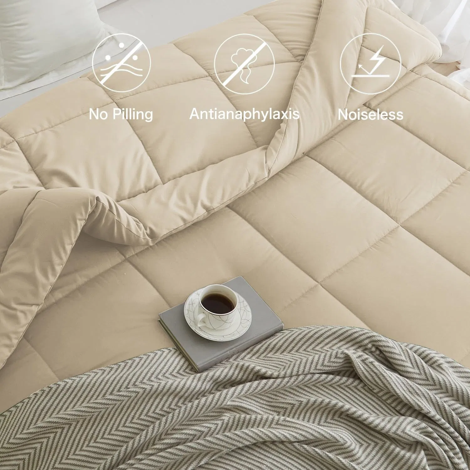 Premium Skin-Friendly Microfiber Duvet Insert for Every Season