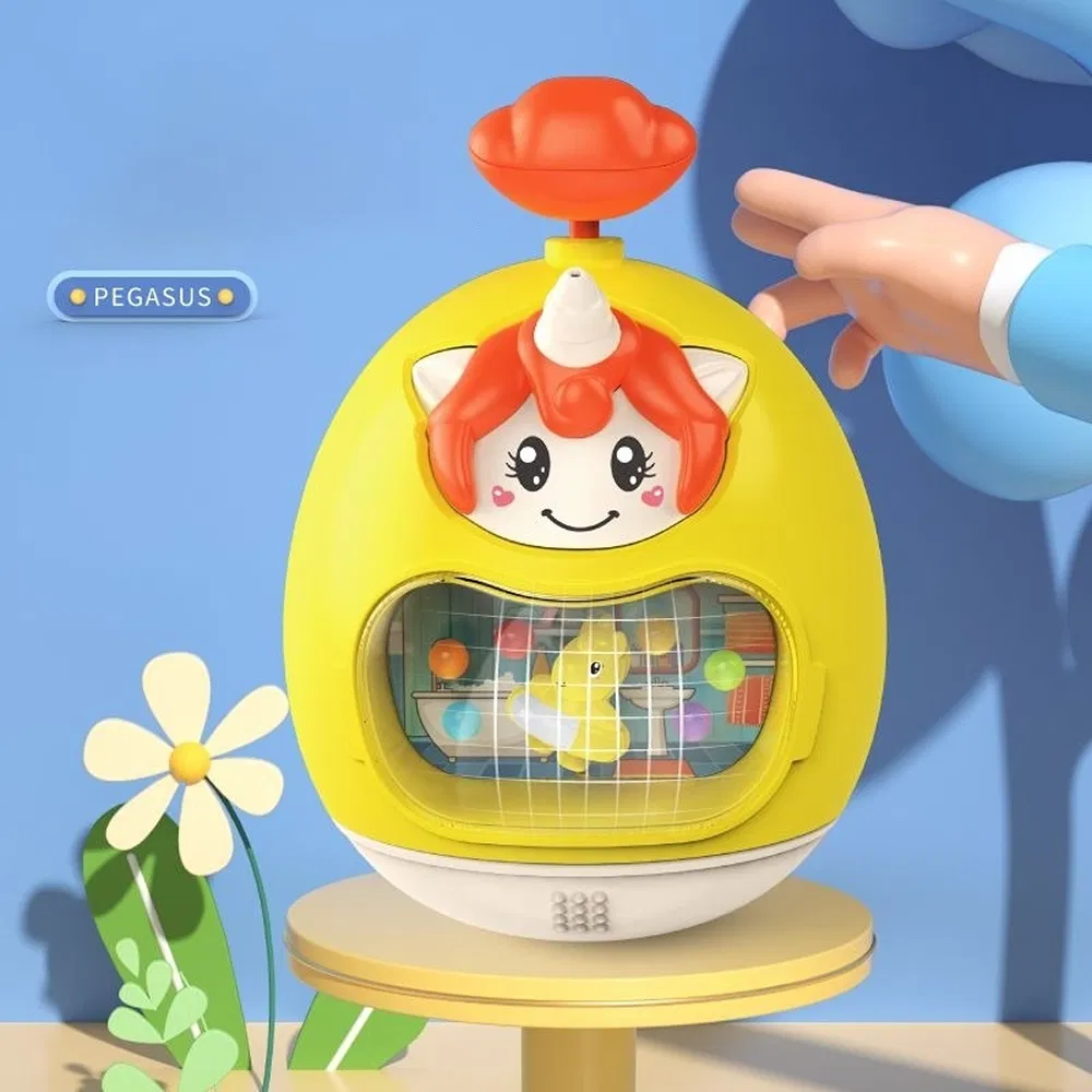 Material plástico educacional para bebês, brinquedo de banho seguro e adequado para presentes de aniversário