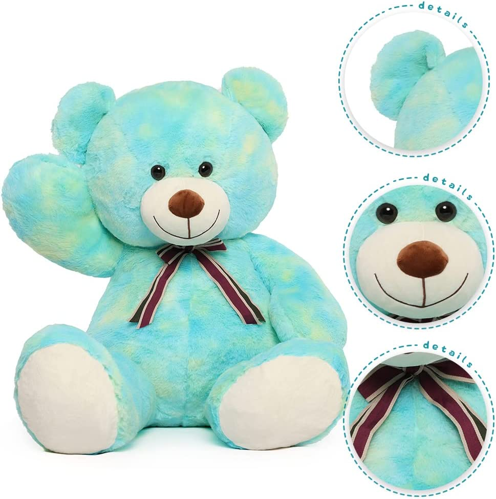 Urso de Pelúcia Verde Claro para Bebê