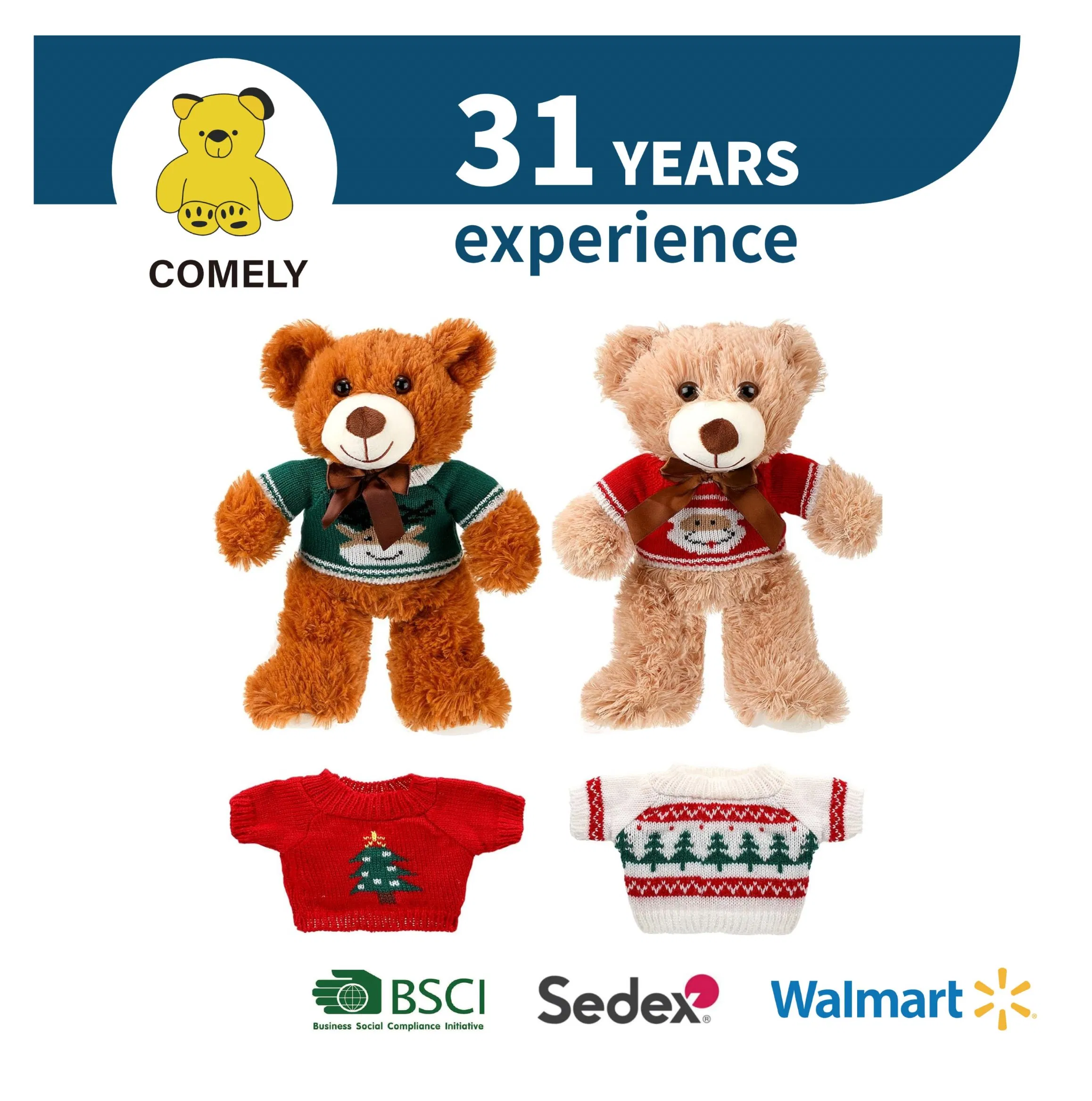 Venda de Brinquedos Fofos Brinquedo Promocional de Bebê ODM Brinquedo de Pelúcia OEM Animal Personalizado Urso de Pelúcia Bonecas em Alta Venda