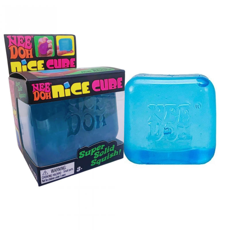 2026 Top Vendas Needoh Nice Ice Dumpling Brinquedo Sensorial de Aperto Super Sólido Brinquedo Squishy Needoh Cubo Fidget Brinquedo