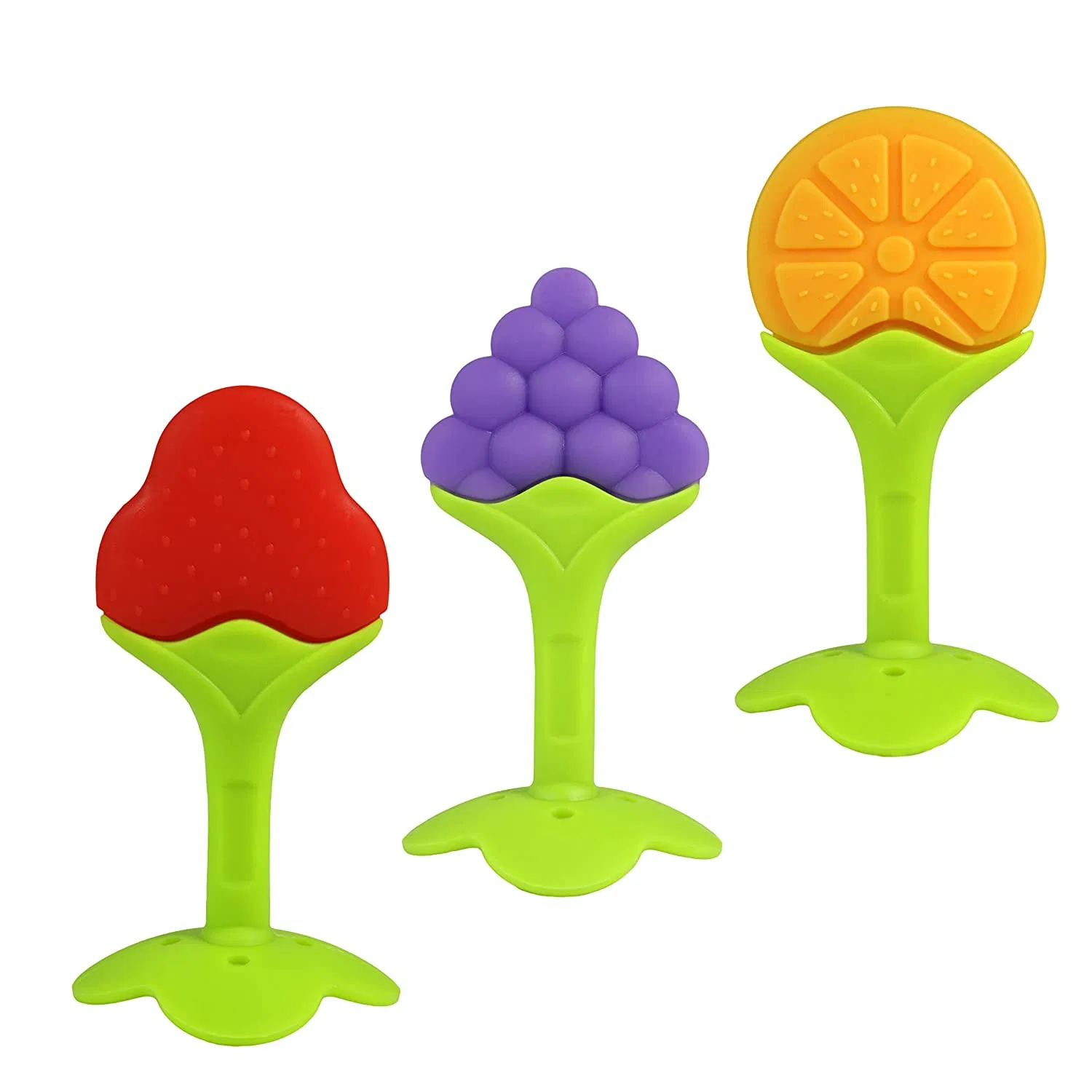 Brinquedo de Mastigar Não Tóxico Macio para Animais Chupeta Silicone Bebê