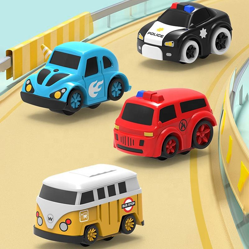 Conjunto de Brinquedos para Crianças com Tema Espacial 6 Botões de Promoção para Bebês e Crianças, Brinquedo de Carro Interativo, Jogo de Aventura com Carro, Brinquedos de Pista de Corrida