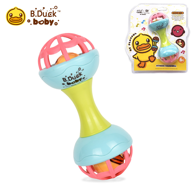 Festival de Carnaval do Pato Fofo com Martelo, Maracas, Instrumento de Percussão para Bebês, Brinquedo Musical