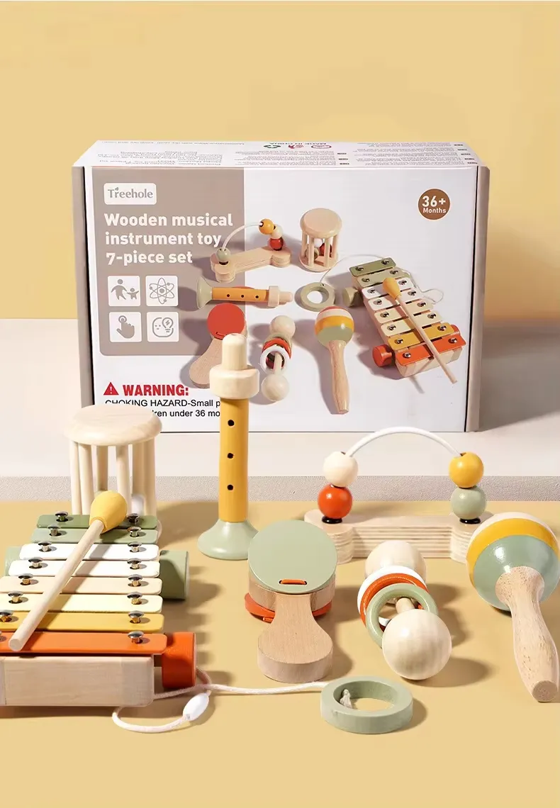 Eco Wooden Rattles