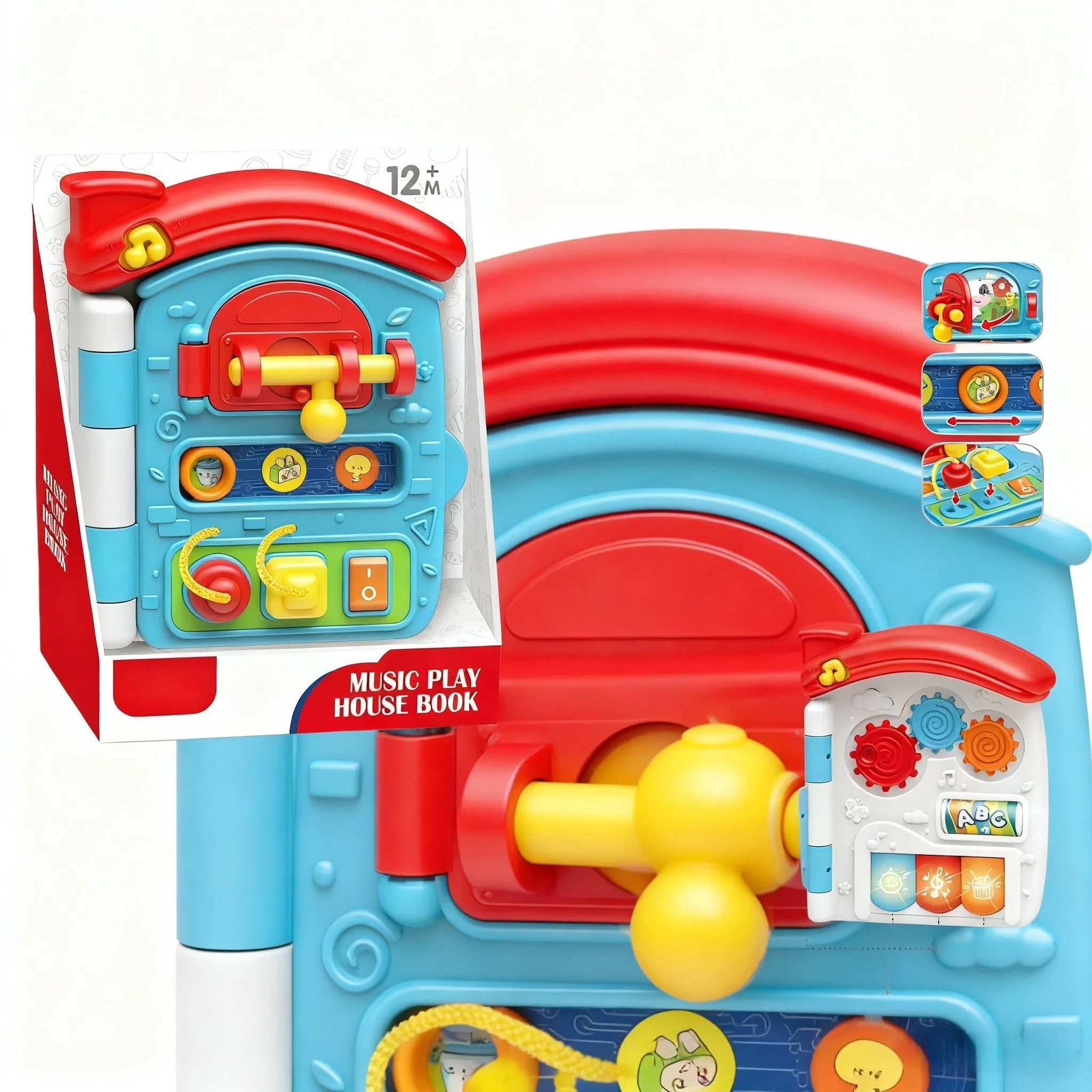 Brinquedo de Tabuleiro Educativo para Bebês por Atacado para Treinamento de Habilidades Motoras Finas para Infantes