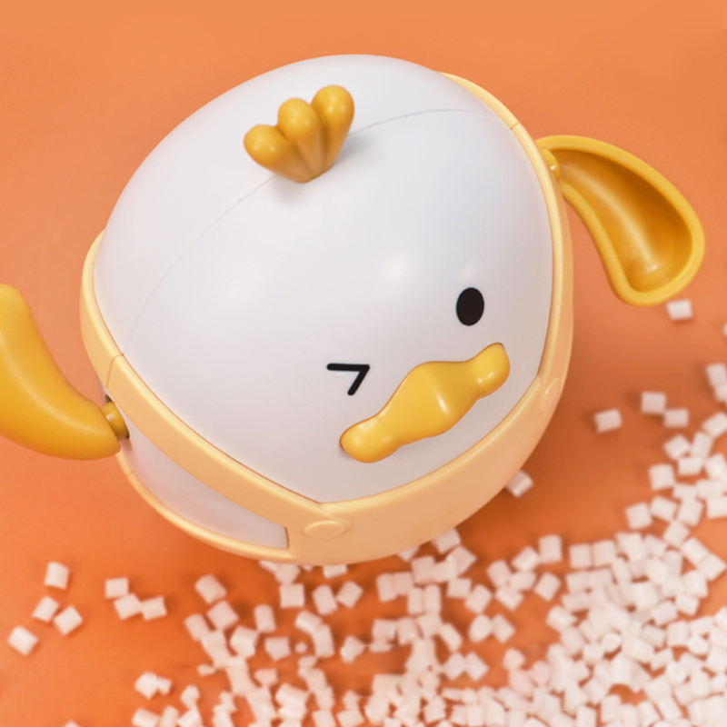 Brinquedos de Criança Atacado, Pato de Plástico com Corda, Brinquedo de Banho para Bebê, Brinquedo de Natação Pequeno, Brinquedo de Plástico para Crianças