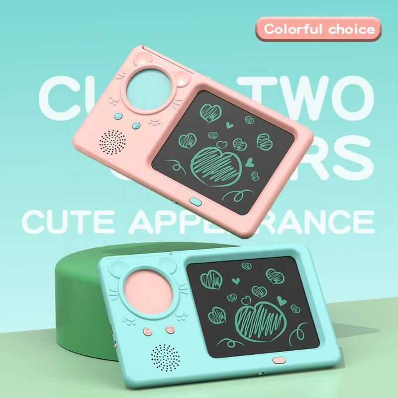 Brinquedo de Aprendizado de Palavras para Crianças 224 Máquina de Educação Atacadista, Quadro de Desenho Montessori, Tablet de Escrita LCD, Cartão Flash Falante para Bebês com 112 Cartão