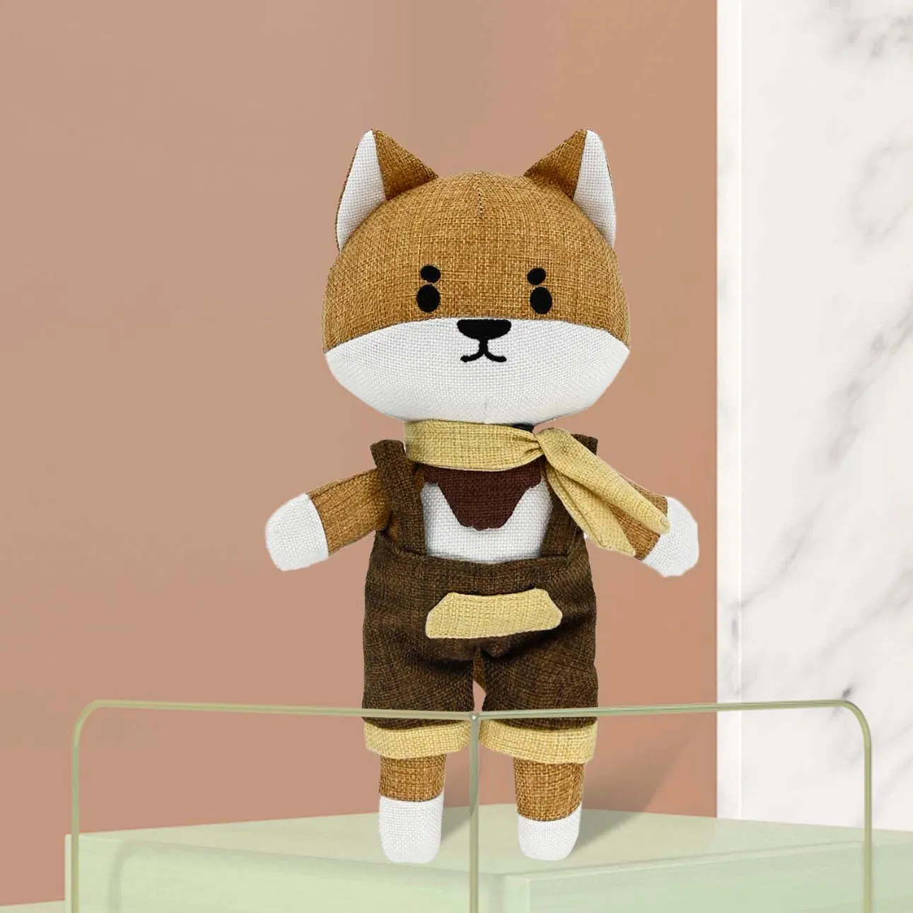 Brinquedos de Pelúcia Personalizados, Animais de Pelúcia com Coelho Bordado, Brinquedos de Cachorro para Bebês, Presentes