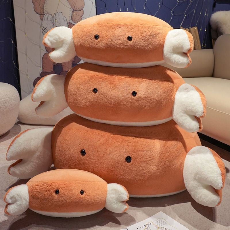 Preço de Atacado Personalizado para Crianças Bebês Infantes Pelúcia Design Personalizado 100% Tecido de Poliéster Super Macio Brinquedos de Animais Fofos Bonecos de Pelúcia Caranguejo Fábrica