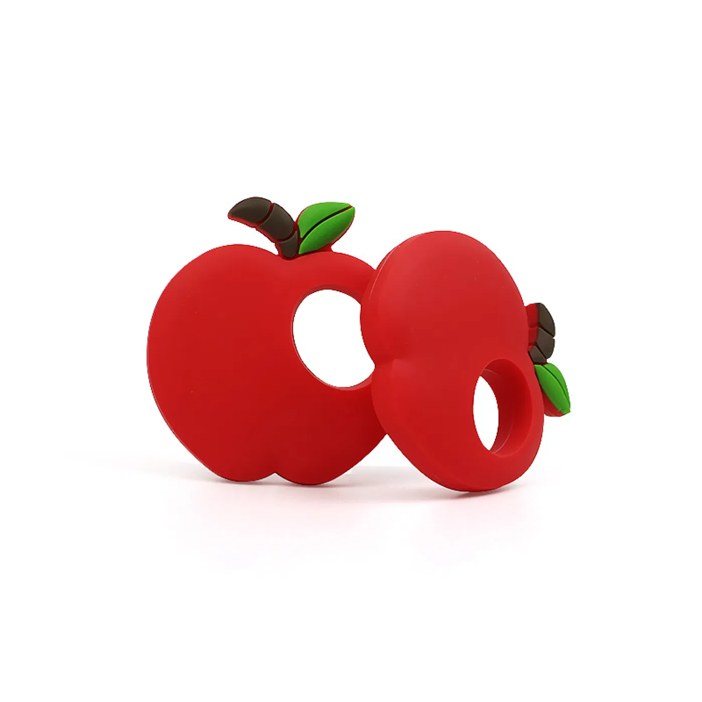 Venda de Fabricação Chupeta de Silicone Livre de BPA Brinquedo de Mastigar em Forma de Fruta Colorida