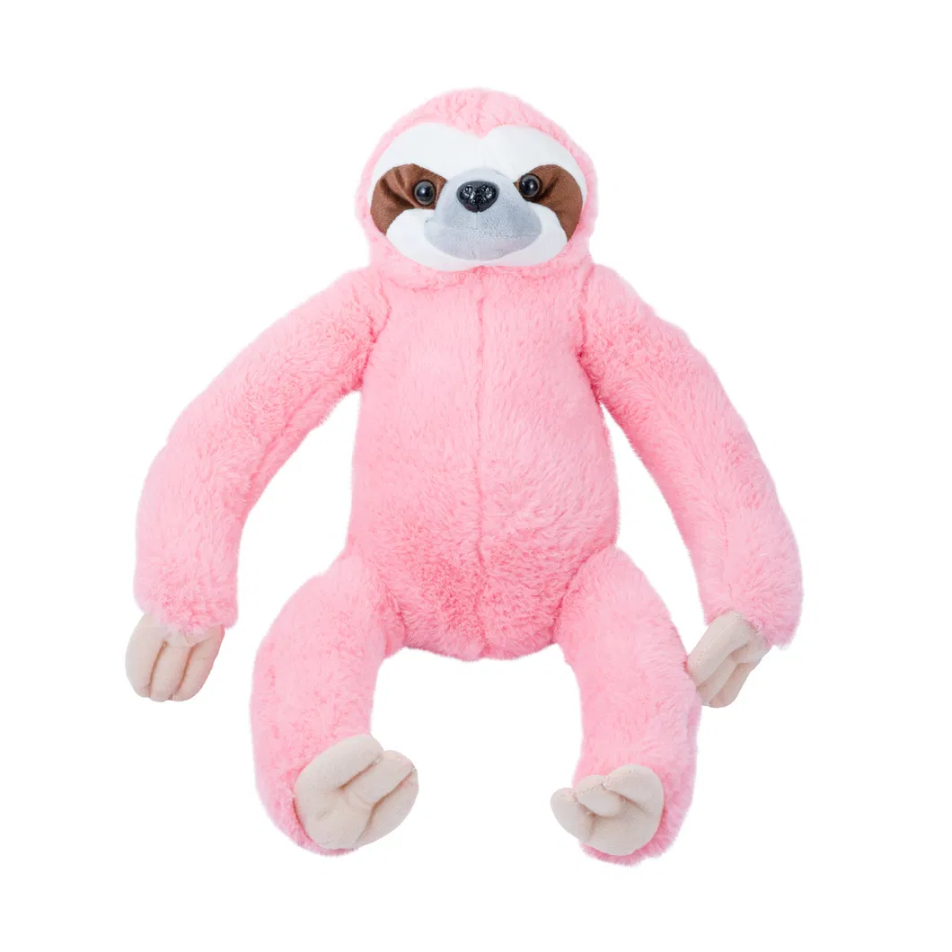 Peluche macio bebé brinquedo de brincar, o macaco bonito arco-íris