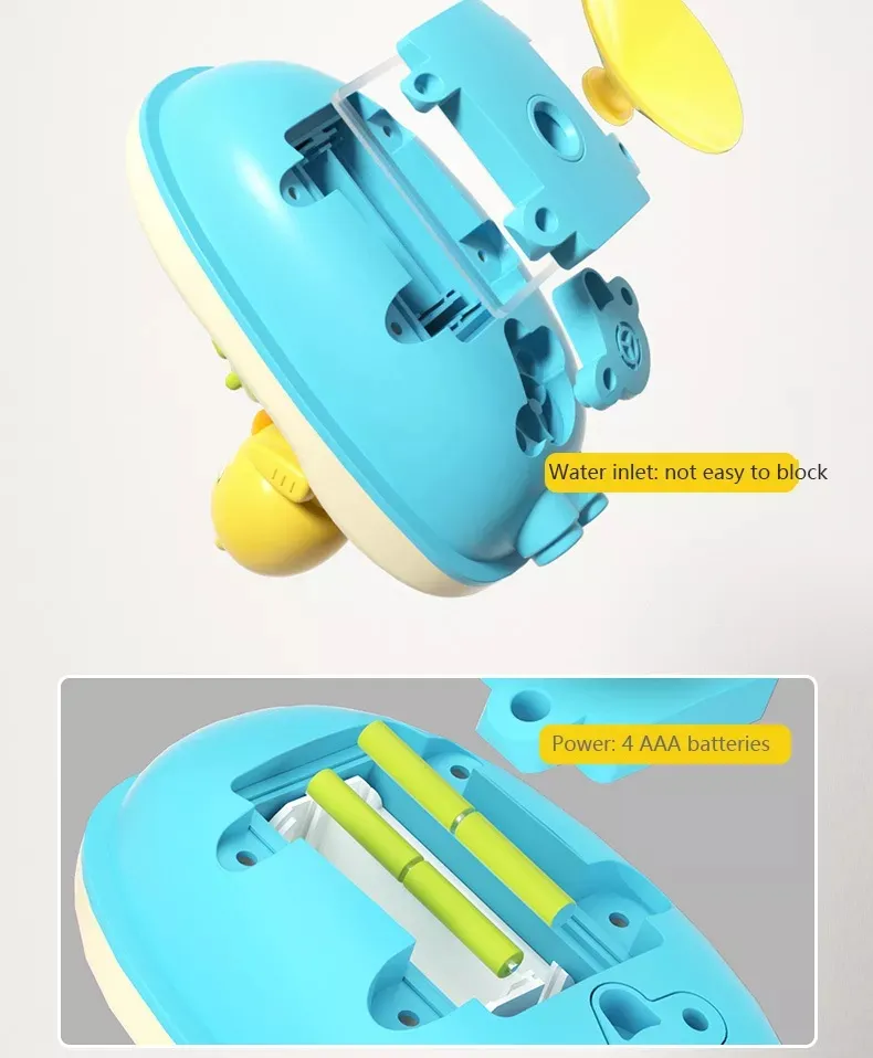 Pato elétrico piscina