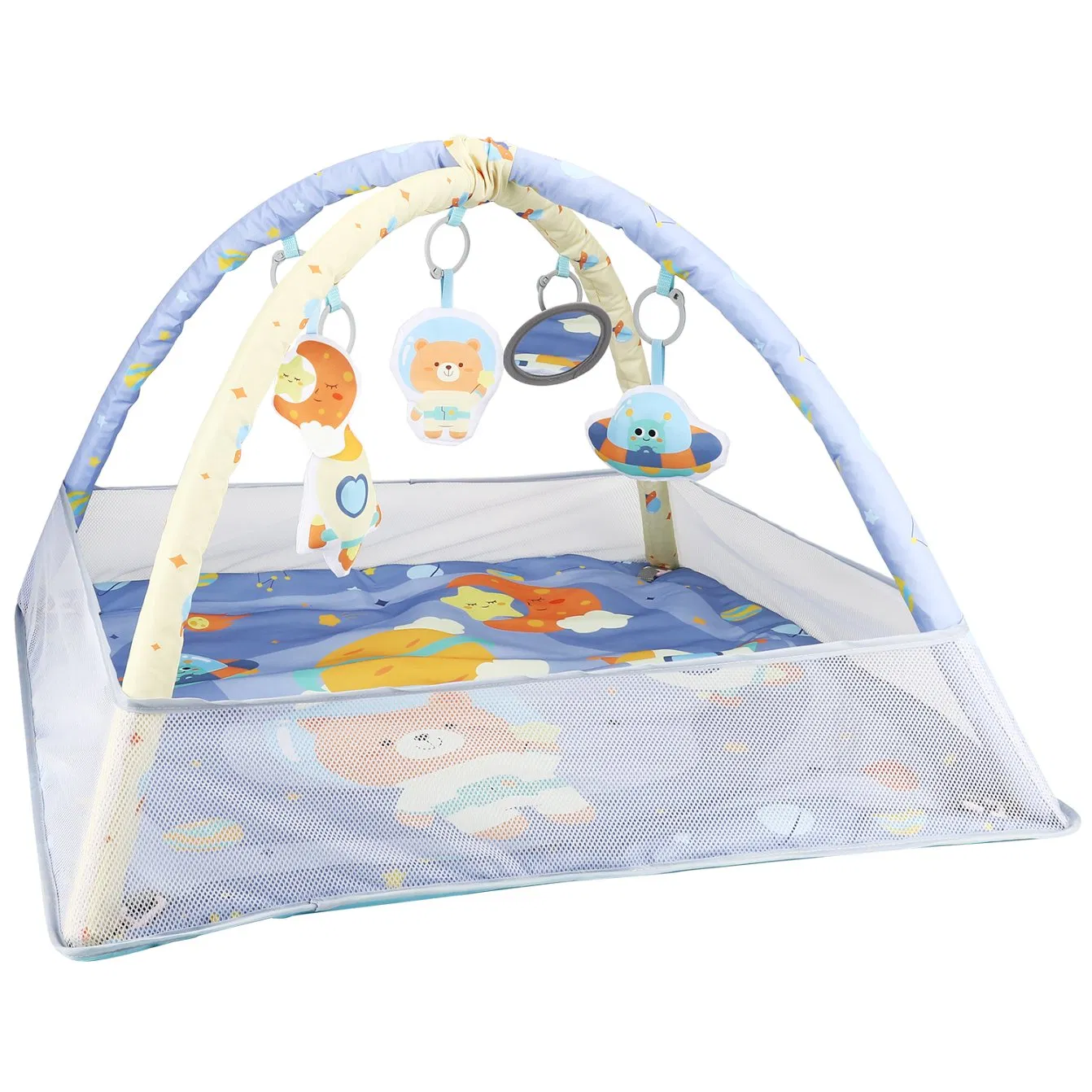 Colchão de Atividade para Bebê Fitness Sono Jogo Cobertor de Brinquedo de Espuma Macia para Criança 2 Embalagem