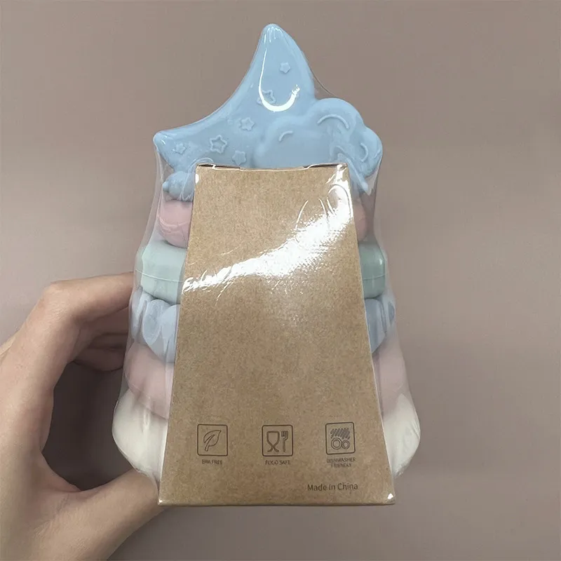 Silicone stacking toy wholesale