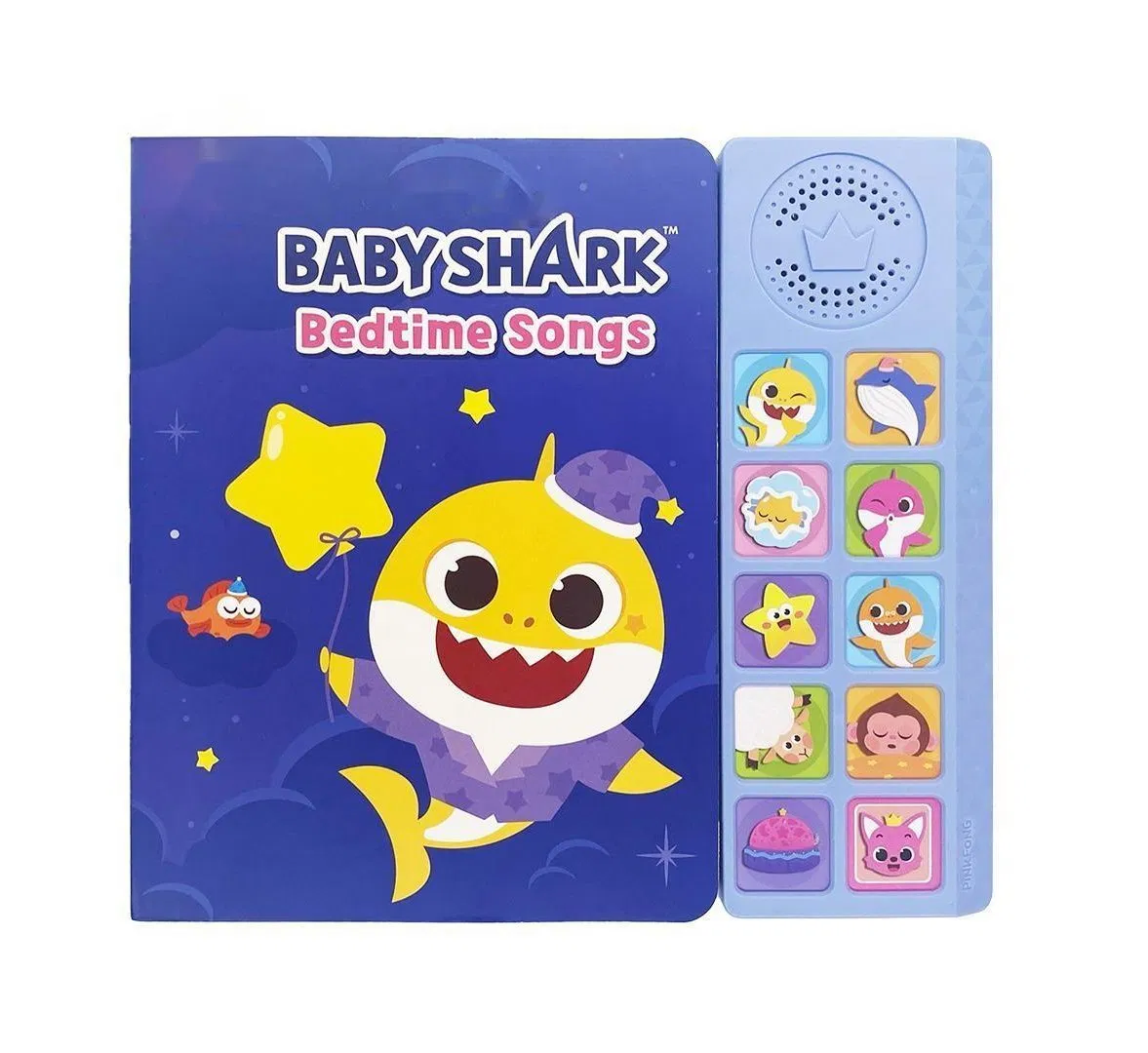 Brinquedo Educativo Baby Shark Cante Junto Presentes de Aprendizagem para Crianças Interativo Livro de Som com Botão