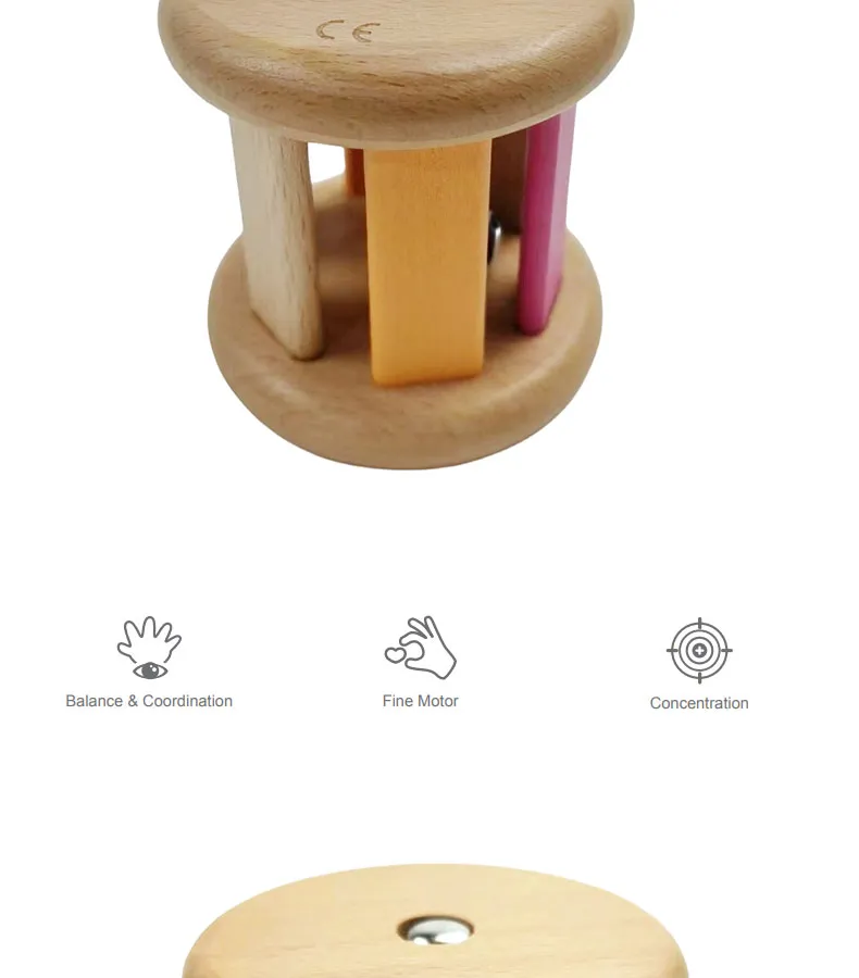 Brinquedo de Madeira Montessori 3