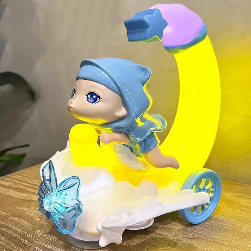 Brinquedo de Tambor Elétrico Dançante AiJH para Crianças, Animal Cartoon Andante com Som e Luz, Brinquedo Musical Interativo para Bebês