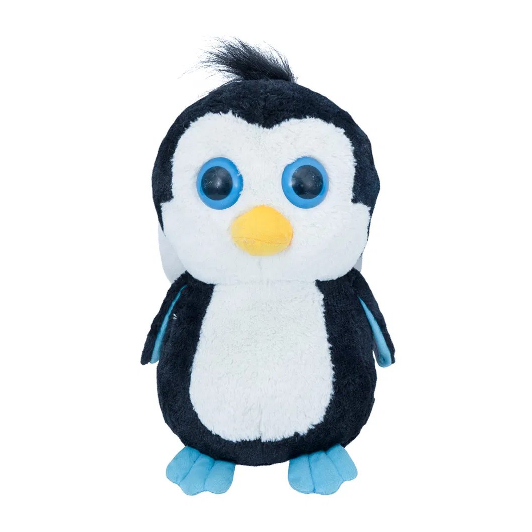 Pinguim macio e macio para bebé, bebé e brinquedo