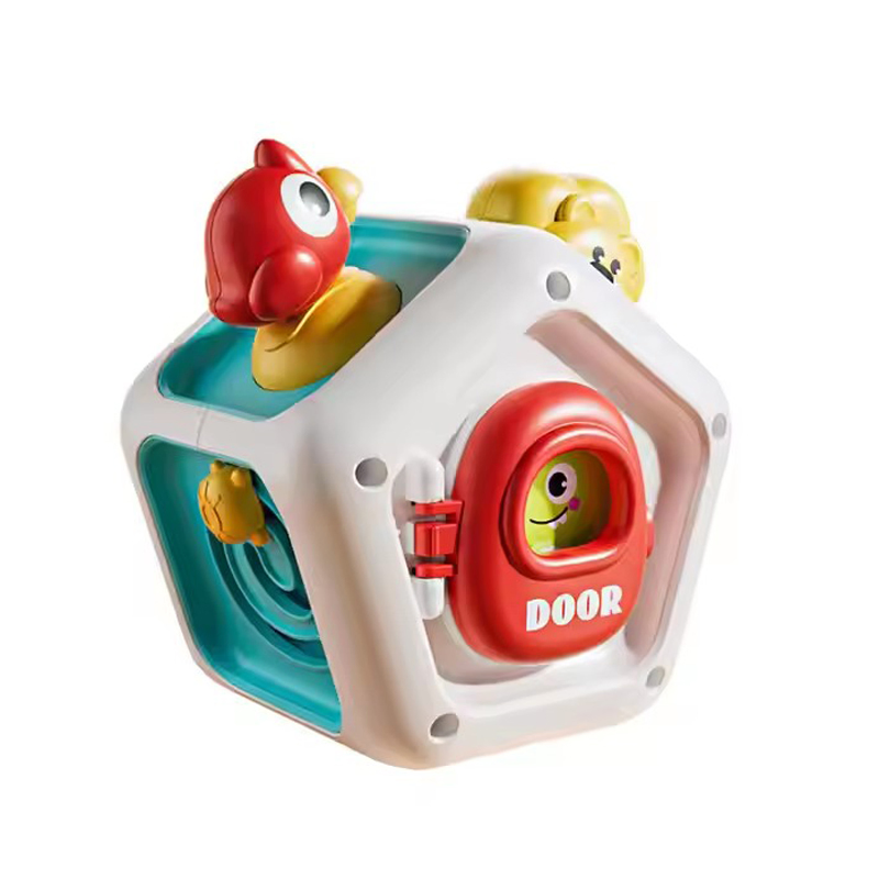 Brinquedo Sensorial de Bola Ocupada para Bebê com Leão em Cartoon