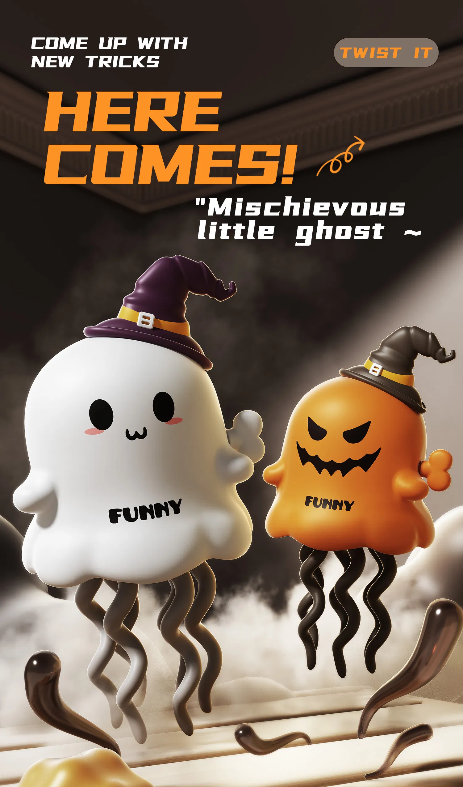Brinquedo Fantasma Dançante