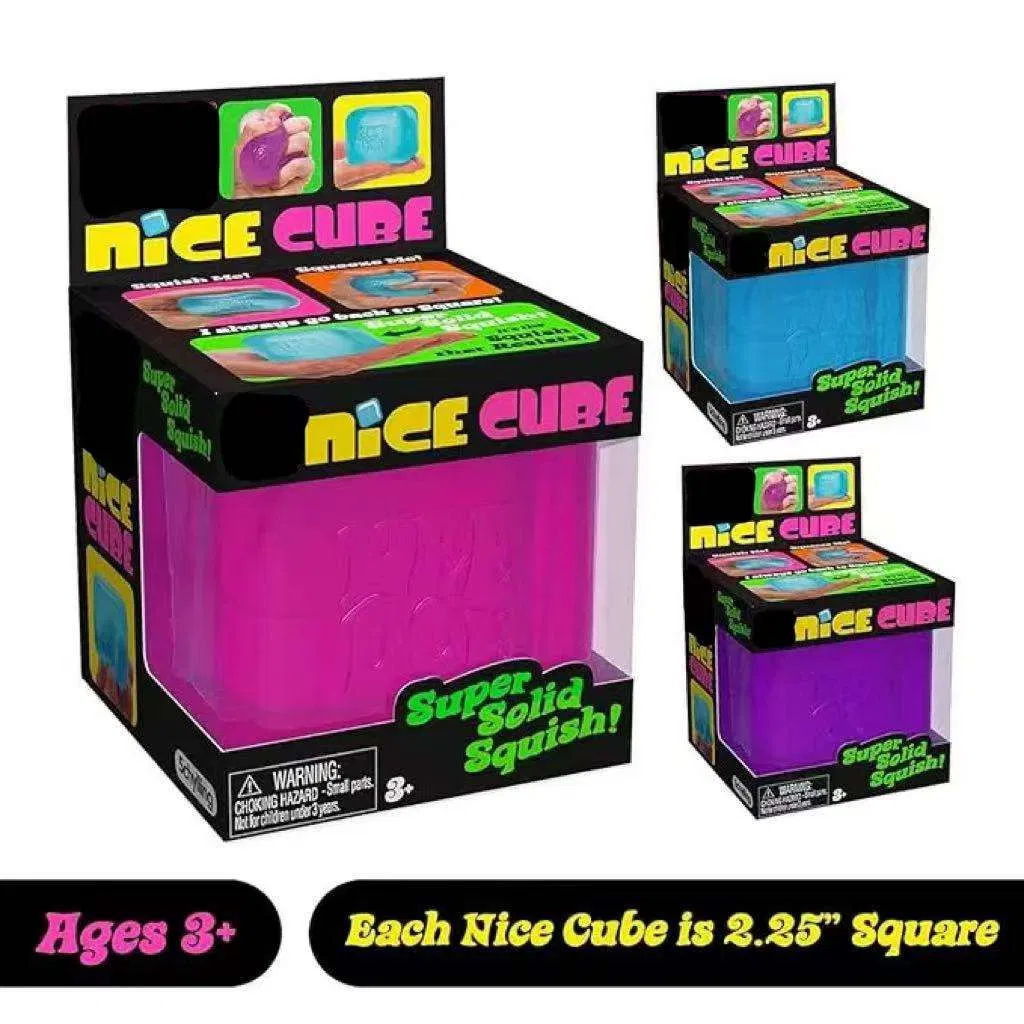 2026 Top Vendas Needoh Nice Ice Dumpling Brinquedo Sensorial de Aperto Super Sólido Brinquedo Squishy Needoh Cubo Fidget Brinquedo