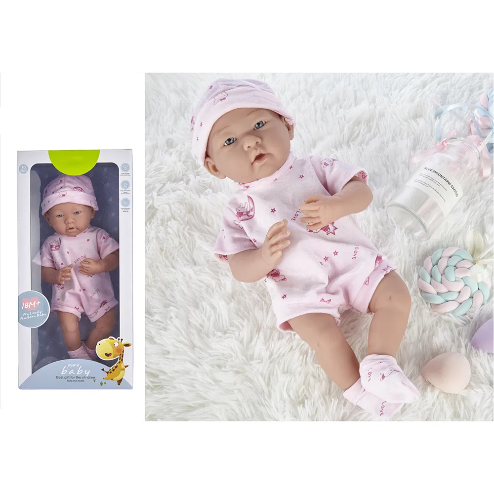Venda Quente Atacado Crianças Bonecas Reborn de Silicone de Corpo Inteiro 16 Polegadas Brinquedos