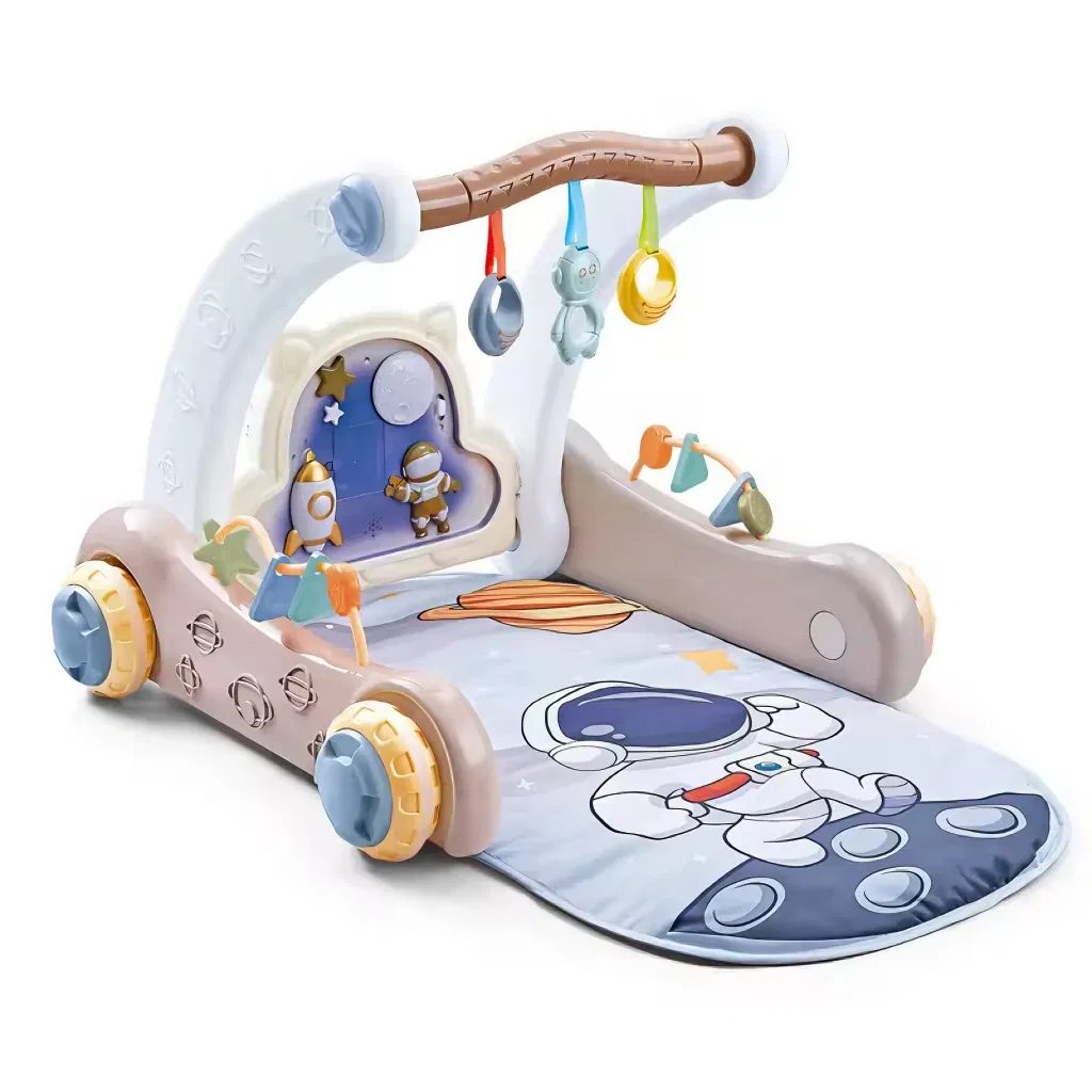Xinbo Nova Chegada 2 em 1 Brinquedos Educativos Andadores para Bebês Piano Rack de Fitness Centro de Atividades Tapete de Atividades para Bebês