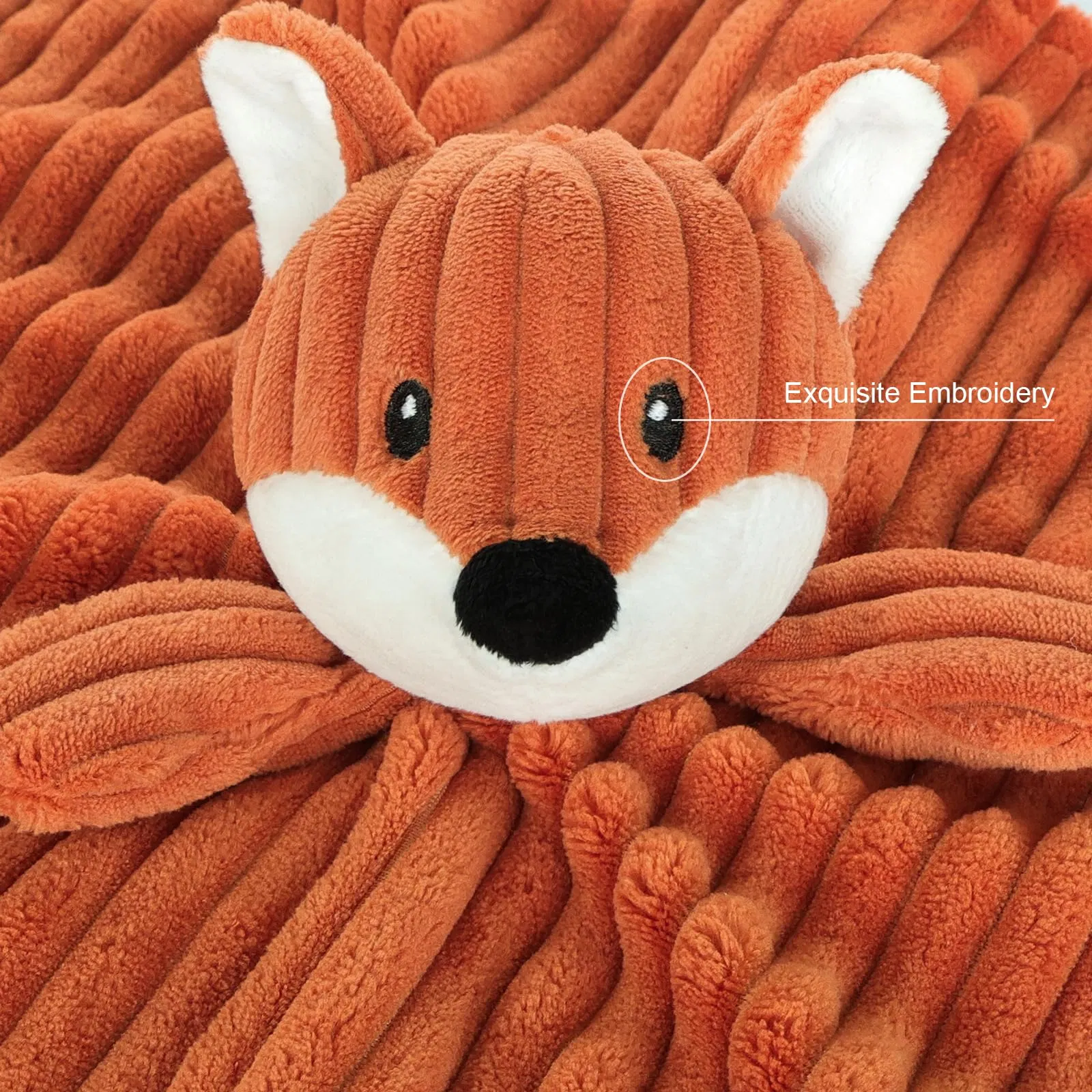 Manta de Segurança Personalizada para Bebê, Brinquedo de Conforto para Crianças, Conforto na Hora de Dormir, Brinquedo com Múltiplas Texturas