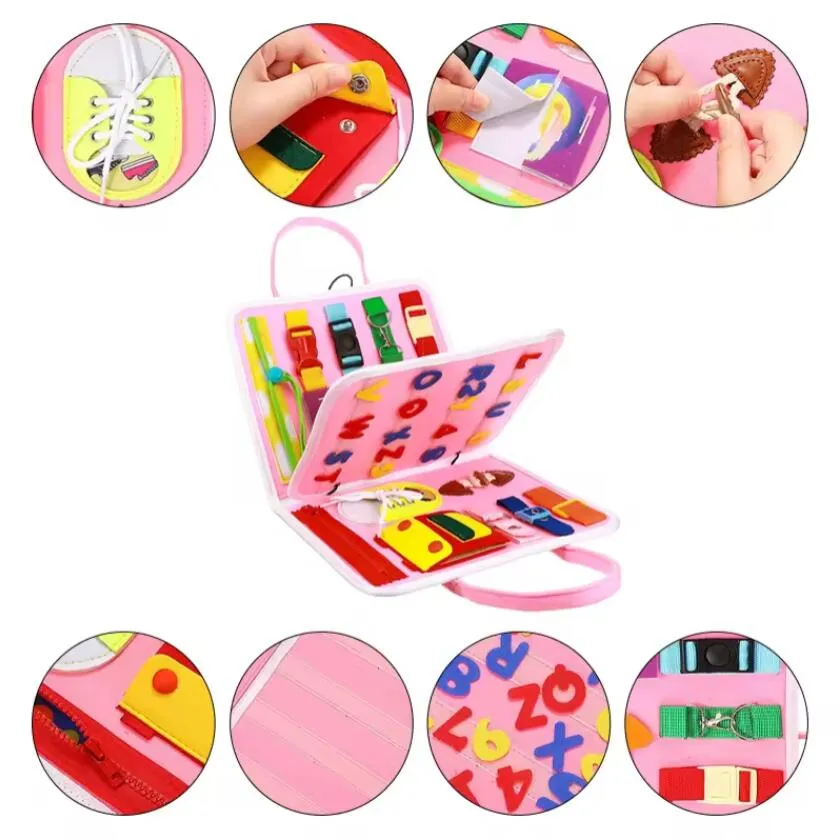 Montessori Felt Book 2