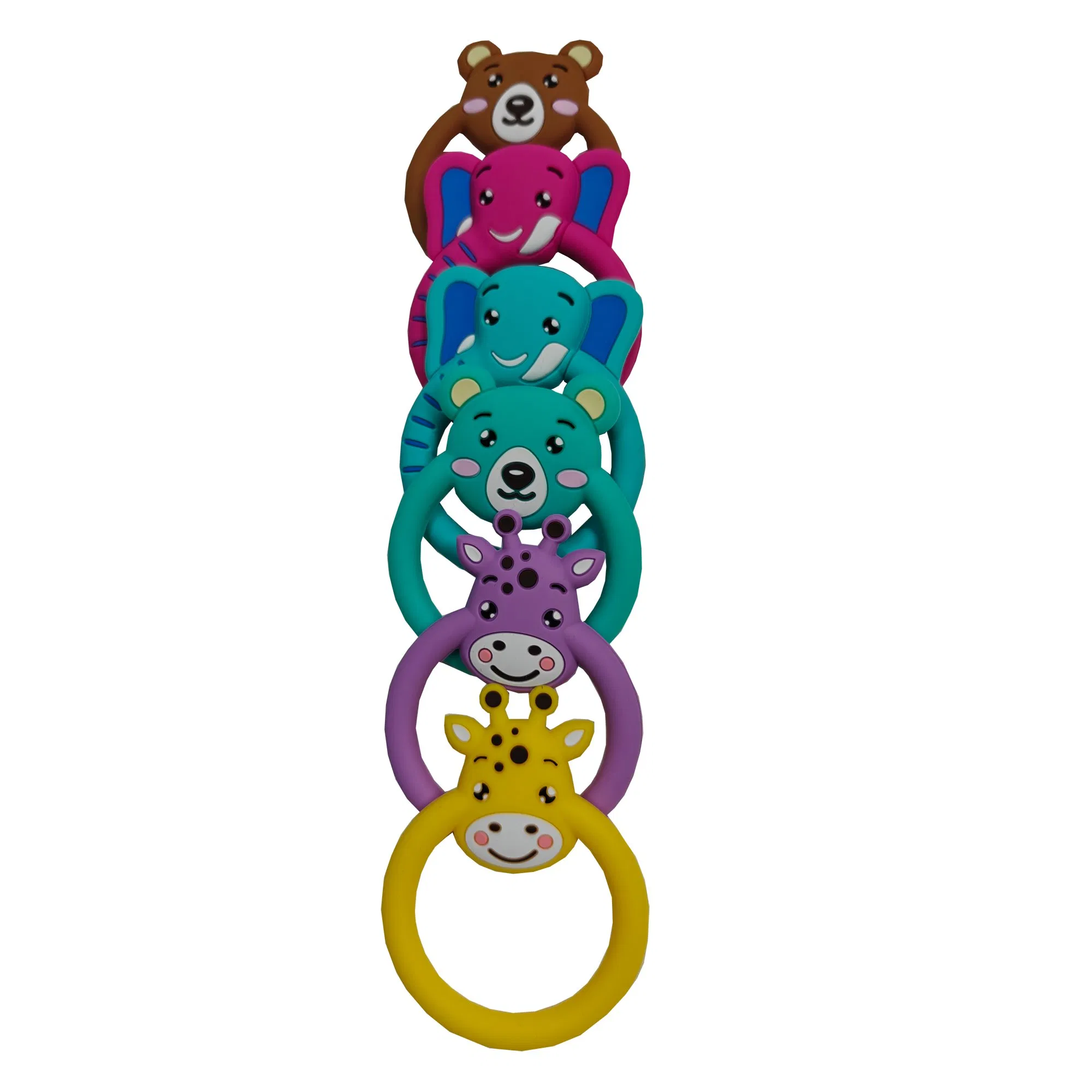 Brinquedos de Mordedor para Bebês, Brinquedos de Silicone para Alívio da Dentição para Bebês 0-6 Meses, Brinquedos para Mastigar para Alívio da Dentição, Chupetas para Dentição, Brinquedos para Bebês 0-6 Meses, Presentes Ideais