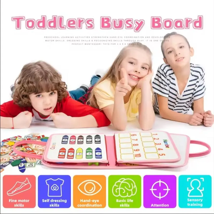 Montessori Felt Book 7