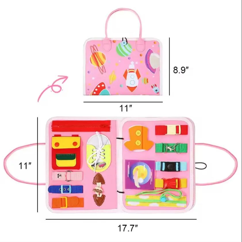 Montessori Felt Book 1