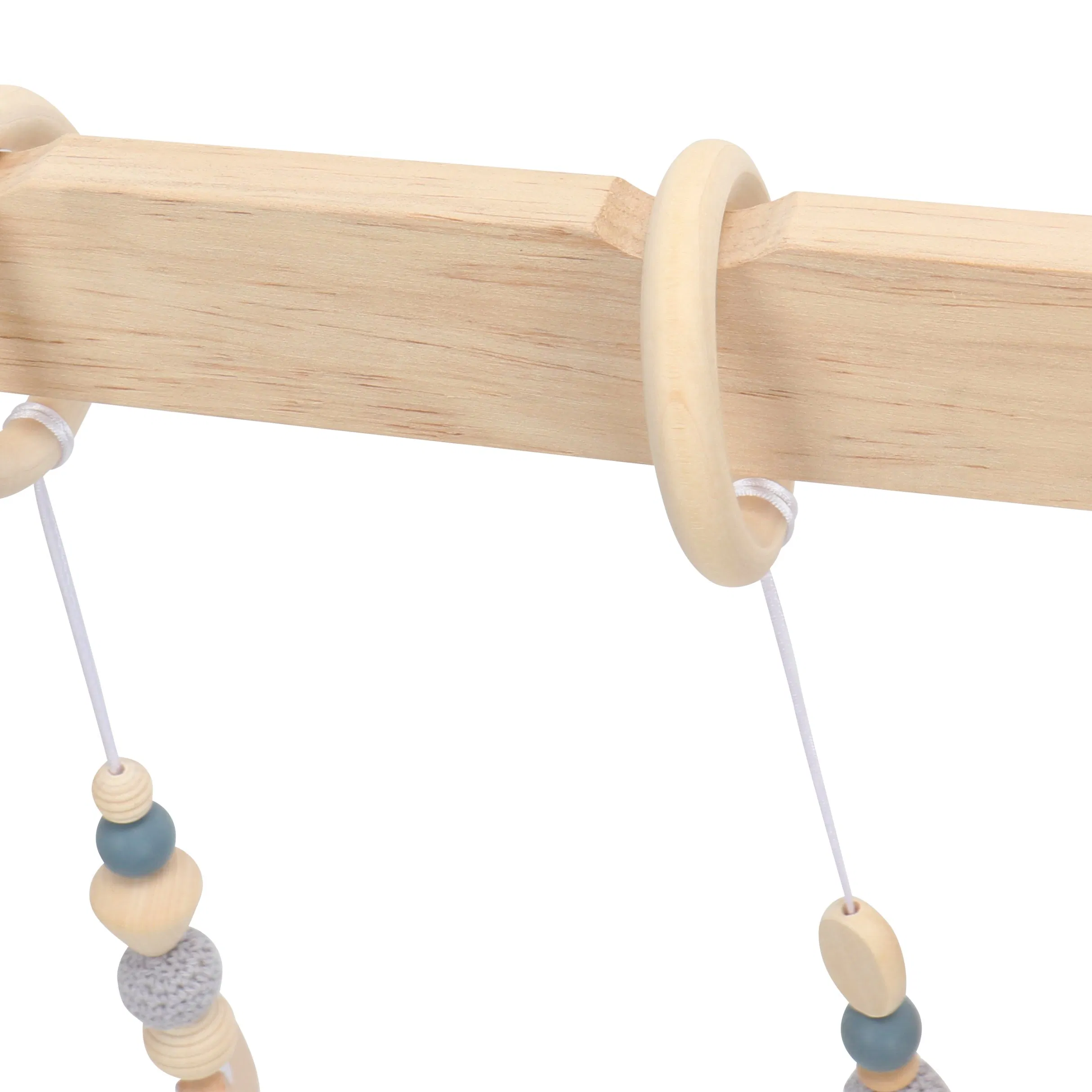 Estrutura de Fitness Dobrável para Bebês com Brinquedo de Mordida e Brinquedos Suspensos para Brincar