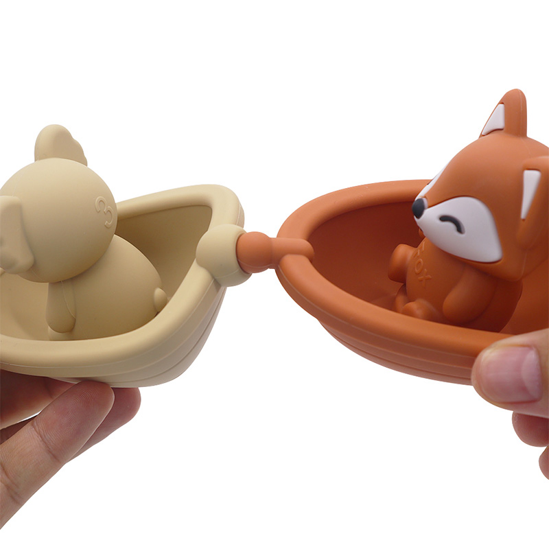 Brinquedo de Água Sensorial Flutuante em Silicone de Grau Alimentício para Bebês