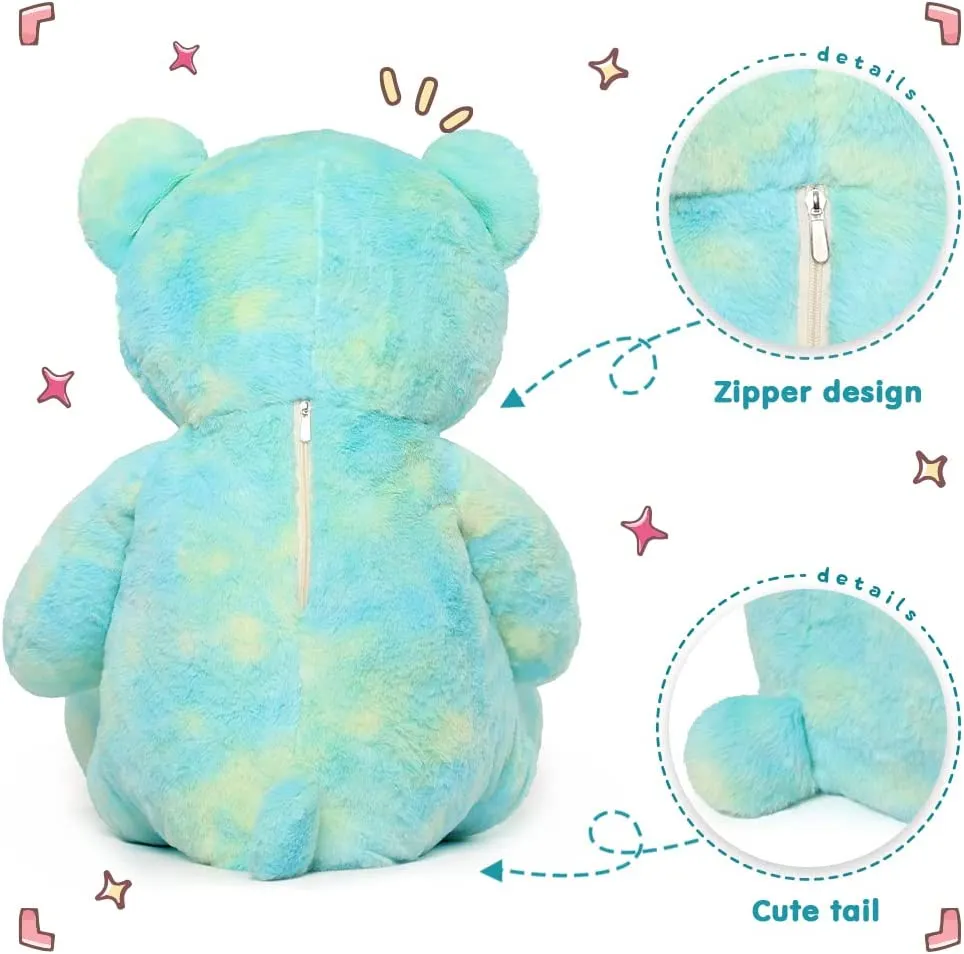 Urso de Pelúcia Verde Claro para Bebê