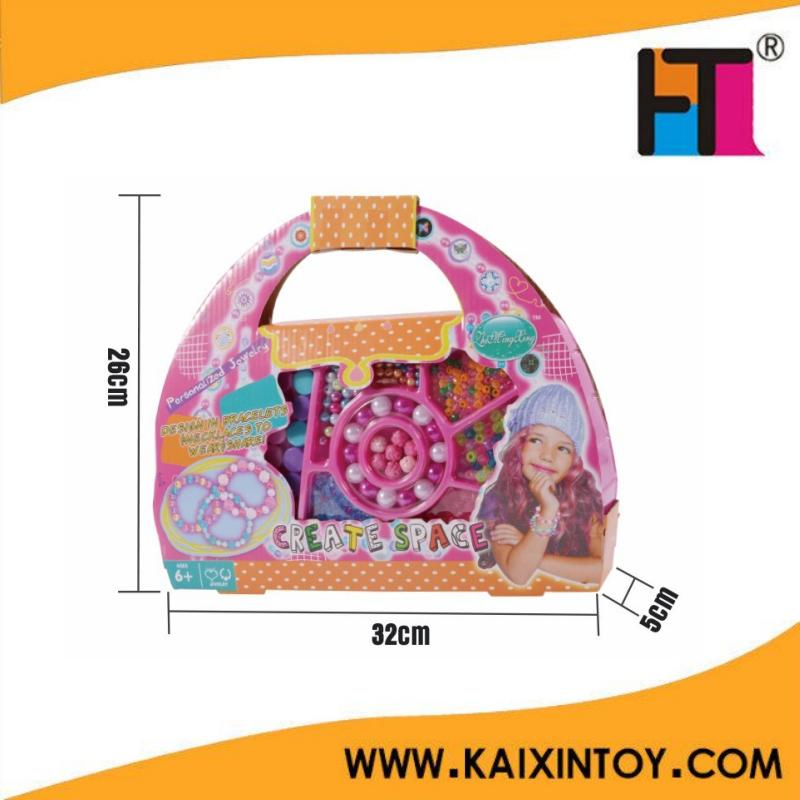 Conjunto de Brinquedo Educacional Personalizado de Contas DIY para Meninas Bebês à Venda na China