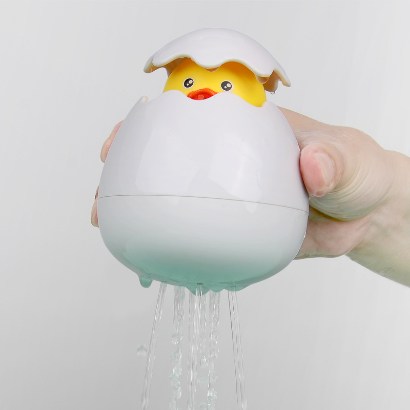 Crianças Banho Natação Pinguim Dinossauro Ovo Flutuante Chuveiro Bebê Banheiro Brinquedos de Banho