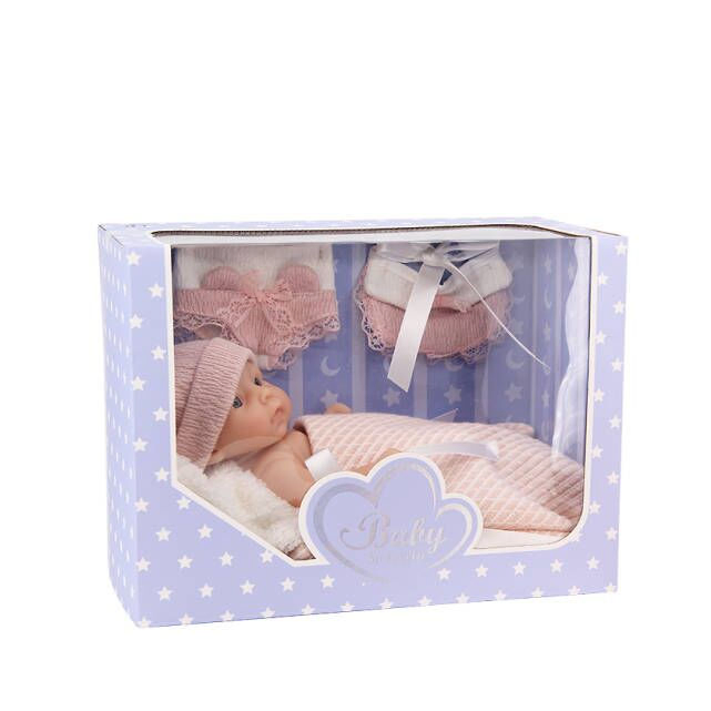 Bonecas de Bebê Reborn para Crianças, Silicone, Bonecas Macias e Fofas, Bonecas Reborn Fashion 25cm Brinquedos para Bebê