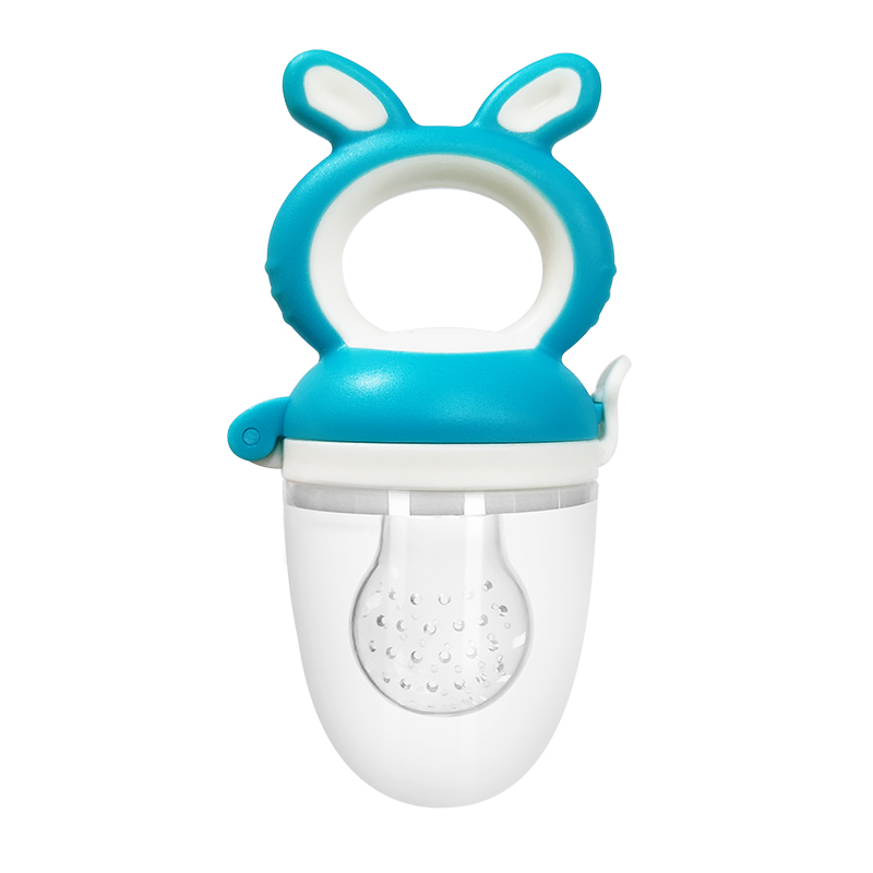 Venda Quente Alimentador de Frutas de Silicone para Bebês Novos Brinquedos de Mordida Dupla para 0-12 Meses